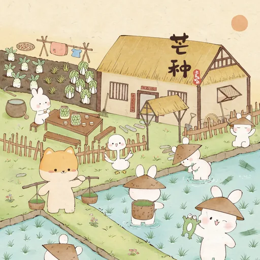 テーマプレビュー - 四季斑斕の節気絵